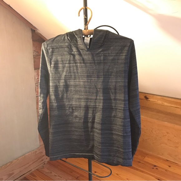 Fabletics Dark Heather Gray Atheltic Hoodie, NWOT, XL - Picture 12 of 12